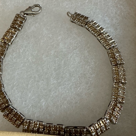 Silver & Gold Tone Bracelet - Picture 1 of 9